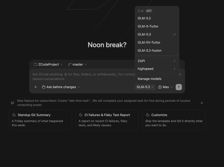 Deep GLM-5.3 integration