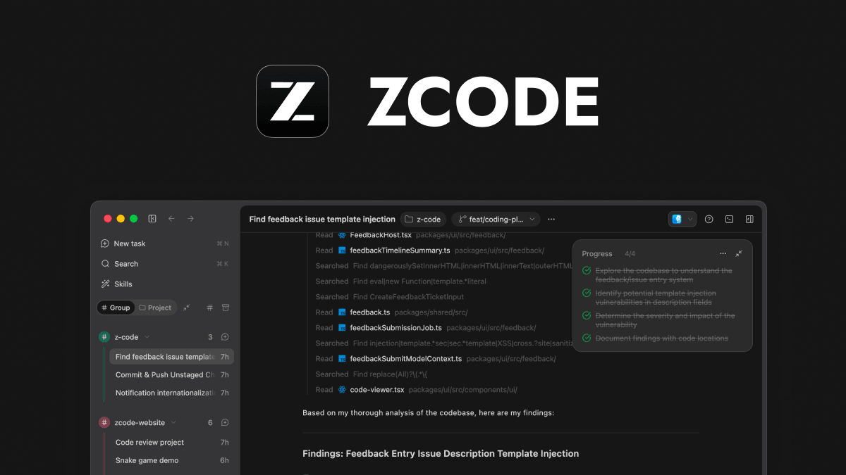 ZCode: Claude Code from the Makers of GLM
